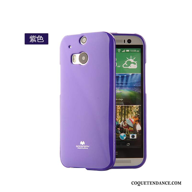 Htc One M8 Coque Protection Fluide Doux Tendance Très Mince Étui