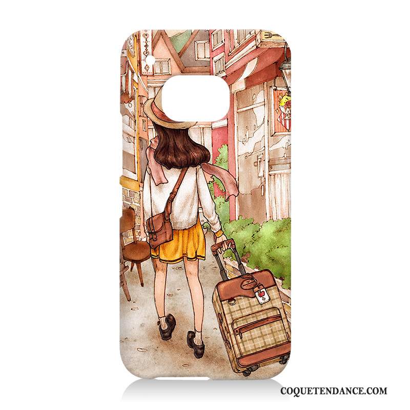 Htc One M9 Coque Protection Dessin Animé Fluide Doux De Téléphone Étui