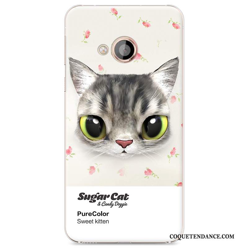 Htc U Play Coque De Téléphone Mignonne Chat Protection Difficile