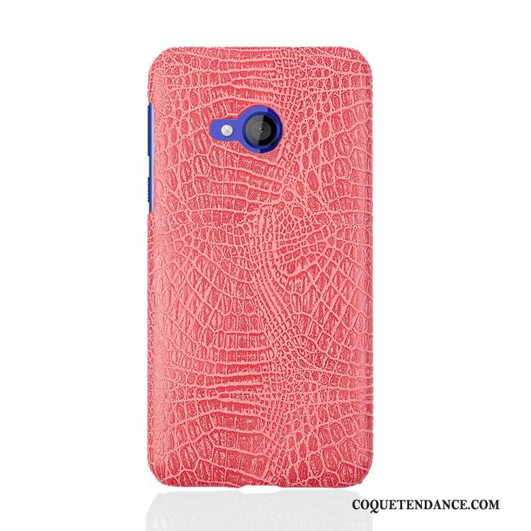 Htc U Play Coque Noir De Téléphone Difficile Protection Crocodile Modèle