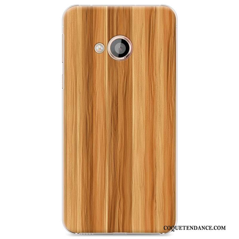 Htc U Play Coque Étui Bleu Marin Difficile Grain De Bois De Téléphone