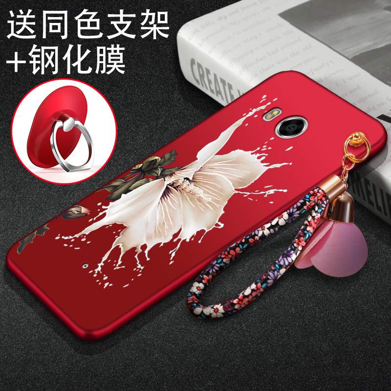 Htc U11 Coque Créatif Rouge De Téléphone Incassable Silicone