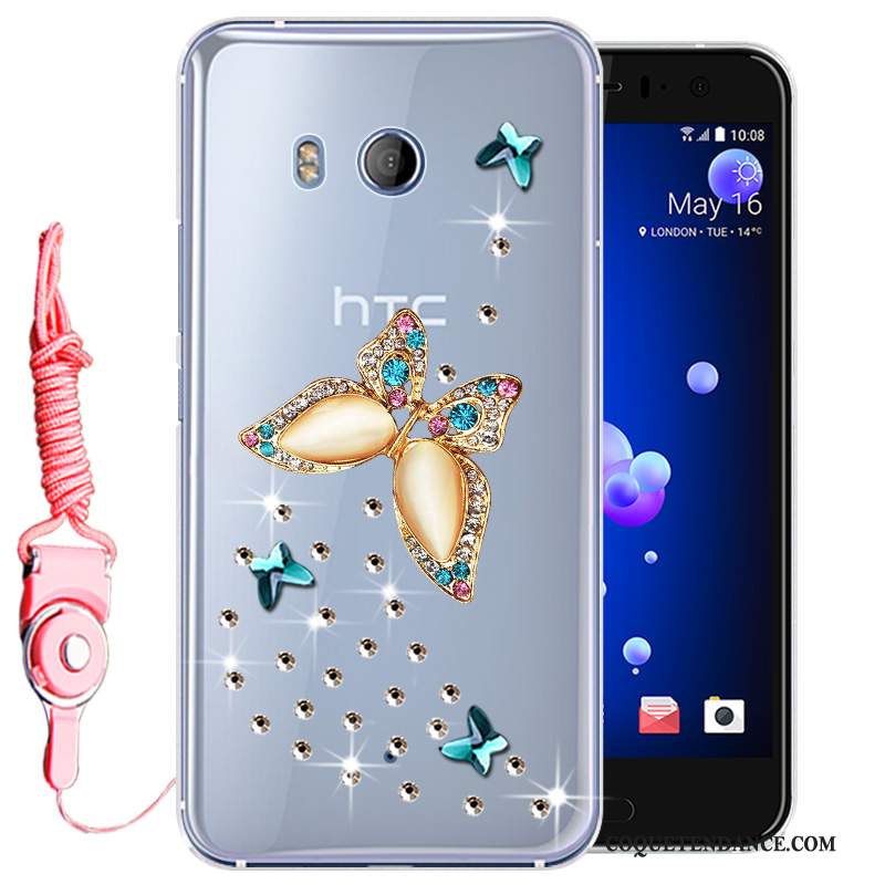 Htc U11 Coque Incassable Protection De Téléphone Or