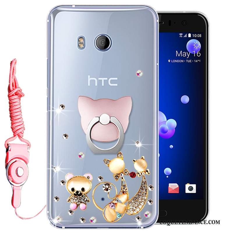 Htc U11 Coque Incassable Protection De Téléphone Or