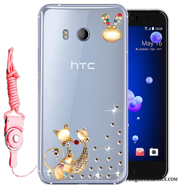 Htc U11 Coque Incassable Protection De Téléphone Or