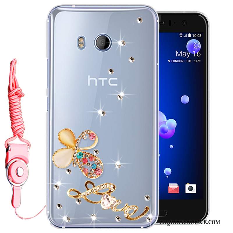 Htc U11 Coque Incassable Protection De Téléphone Or