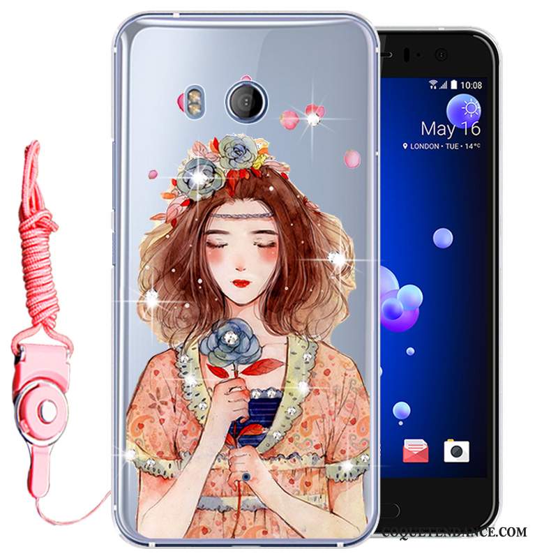 Htc U11 Coque Incassable Protection De Téléphone Or