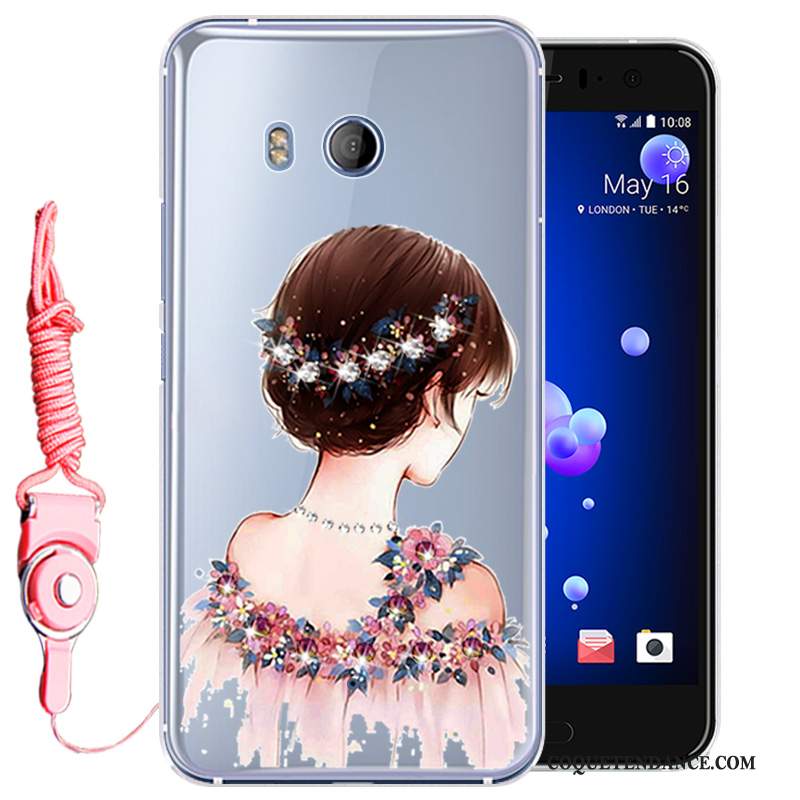 Htc U11 Coque Incassable Protection De Téléphone Or