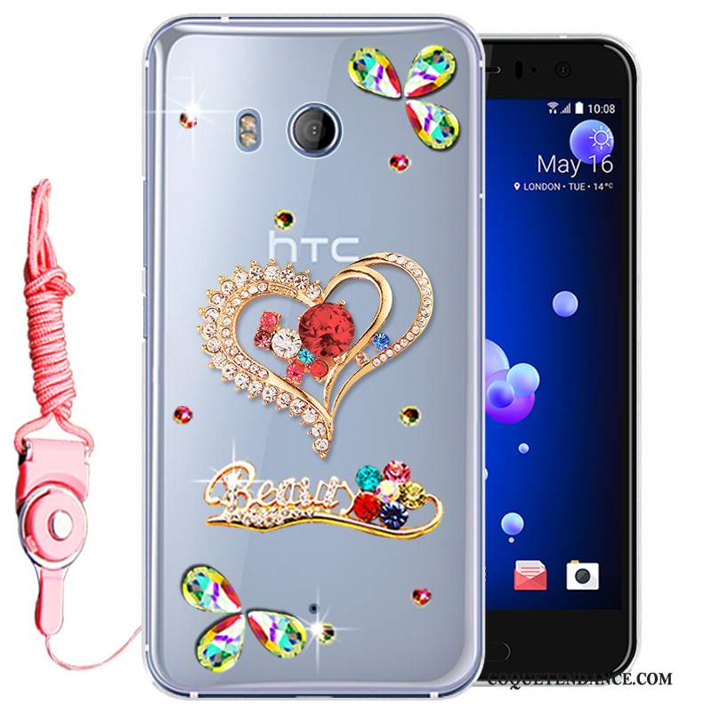 Htc U11 Coque Incassable Protection De Téléphone Or