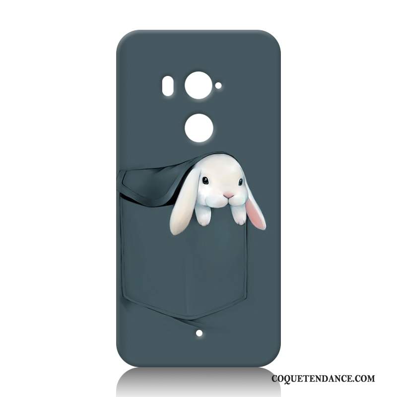 Htc U11+ Coque Incassable Tout Compris Blanc Dessin Animé Protection