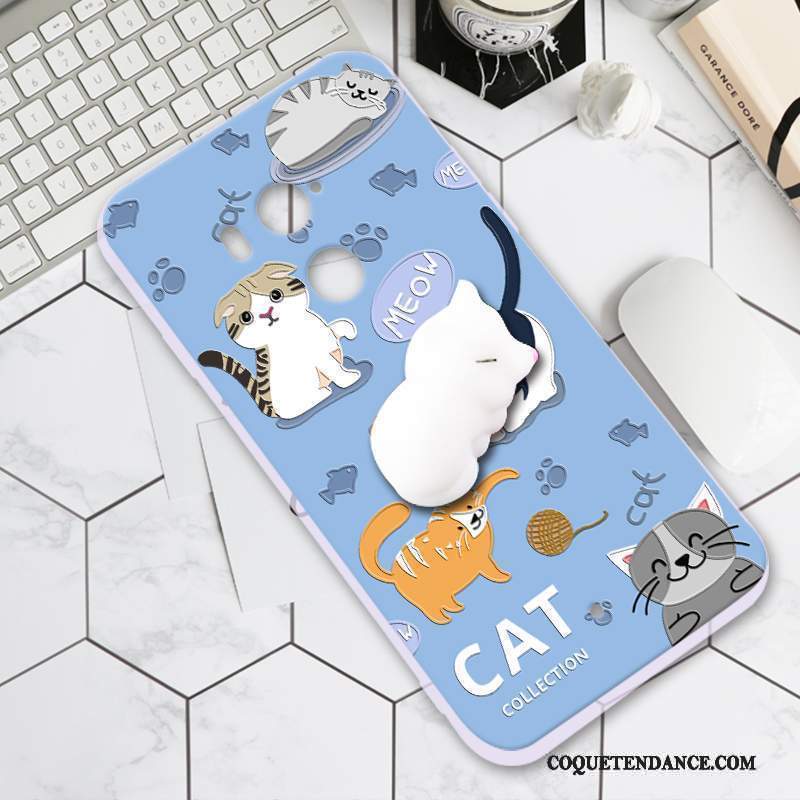 Htc U11+ Coque Personnalité Créatif Dessin Animé Fluide Doux Charmant