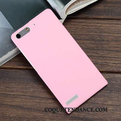 Huawei Ascend G6 Coque De Téléphone Foncé Protection Délavé En Daim Étui