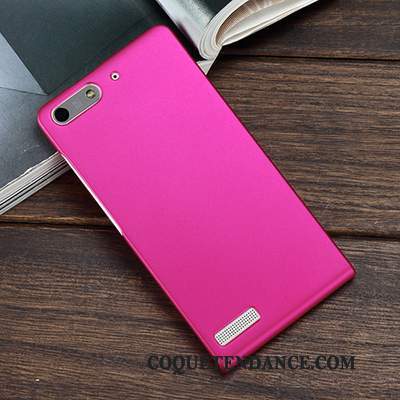 Huawei Ascend G6 Coque De Téléphone Foncé Protection Délavé En Daim Étui