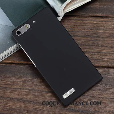 Huawei Ascend G6 Coque De Téléphone Foncé Protection Délavé En Daim Étui