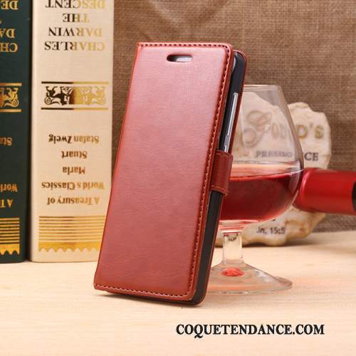 Huawei Ascend G6 Coque Protection Étui En Cuir De Téléphone Cuir Véritable Housse