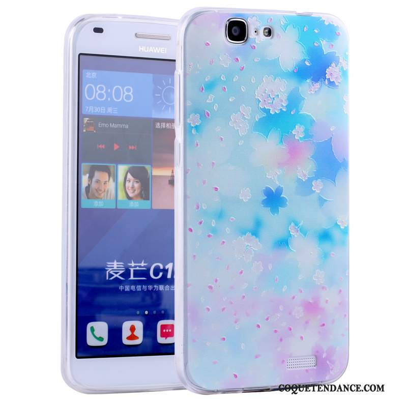 Huawei Ascend G7 Coque Dessin Animé De Téléphone Tout Compris Fluide Doux Incassable