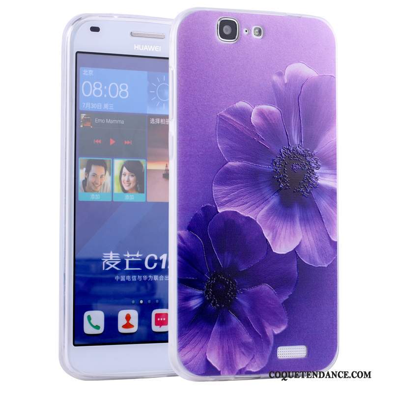 Huawei Ascend G7 Coque Dessin Animé De Téléphone Tout Compris Fluide Doux Incassable