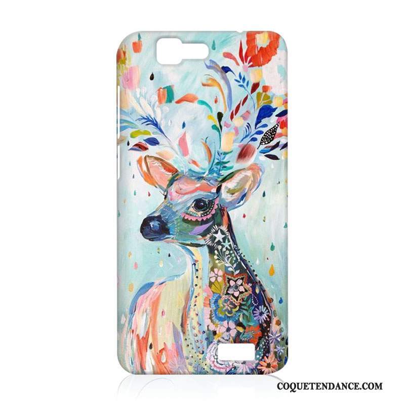 Huawei Ascend G7 Coque Protection Incassable Étui De Téléphone Multicolore