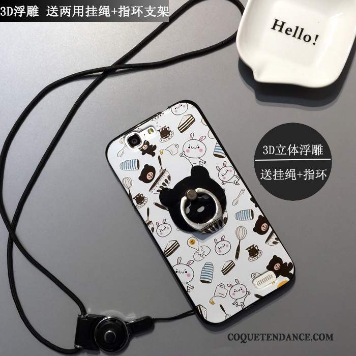 Huawei Ascend G7 Coque Silicone Tendance Dessin Animé Charmant Étui