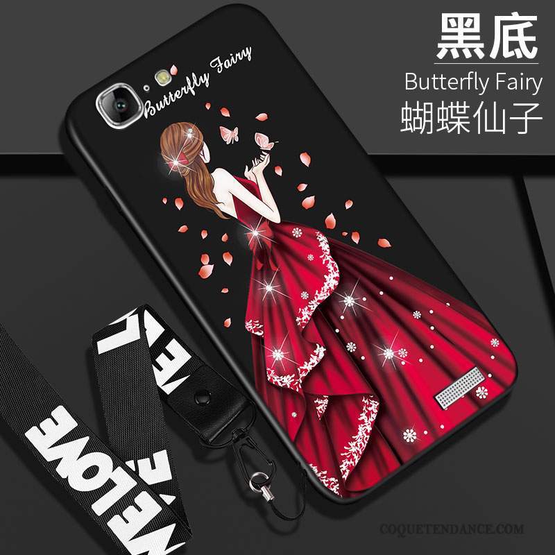 Huawei Ascend G7 Coque Tendance Personnalité Rouge Protection De Téléphone