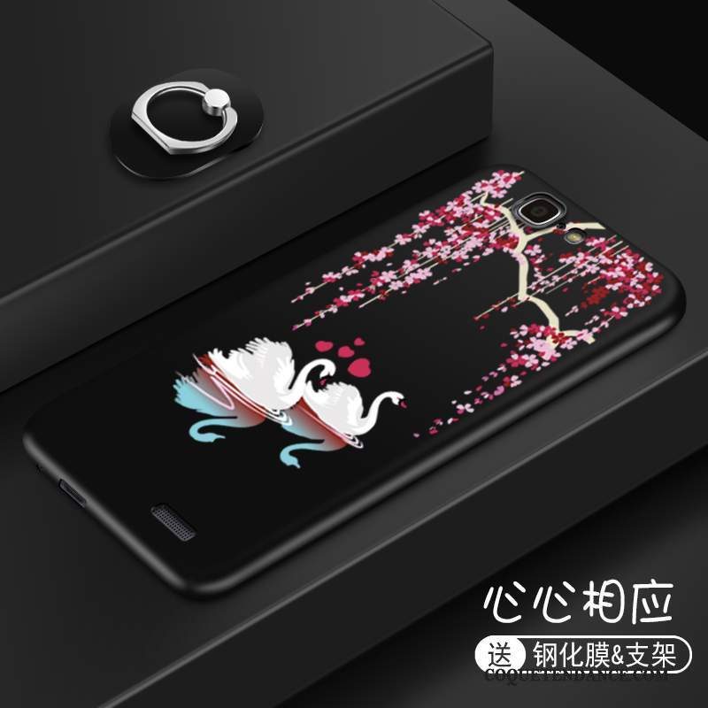 Huawei Ascend G7 Coque Tendance Étui Silicone De Téléphone Fluide Doux