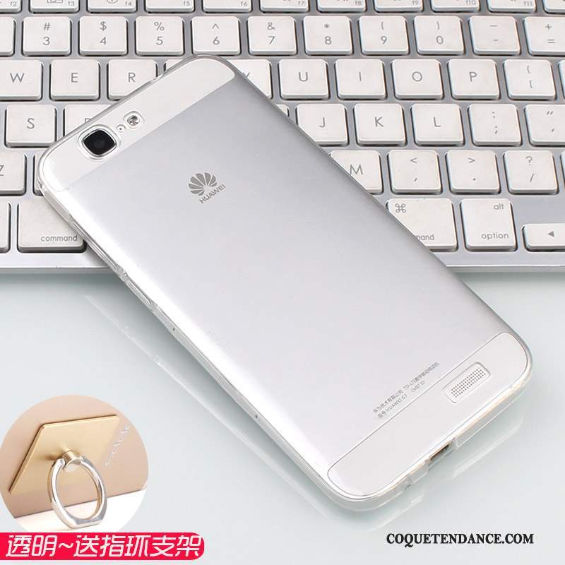 Huawei Ascend G7 Coque Transparent Très Mince Grand De Téléphone Incassable