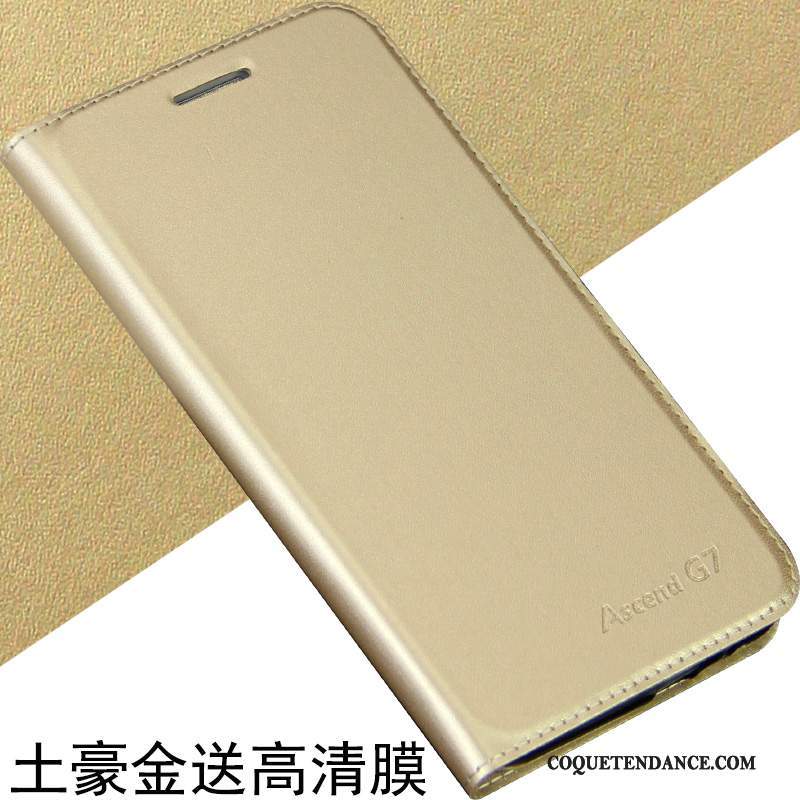 Huawei Ascend G7 Coque Étui Incassable Protection Housse Étui En Cuir