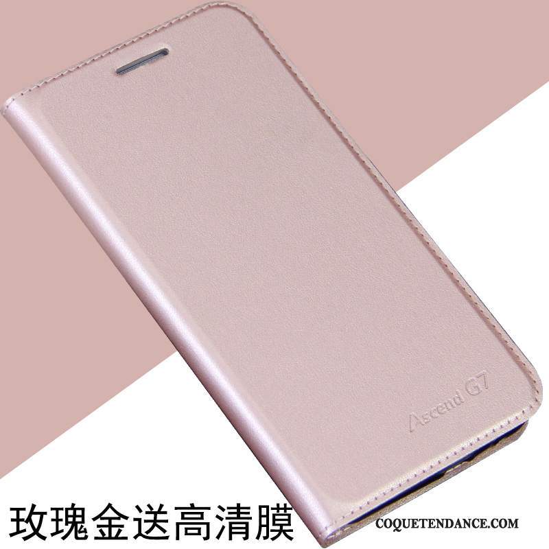 Huawei Ascend G7 Coque Étui Incassable Protection Housse Étui En Cuir