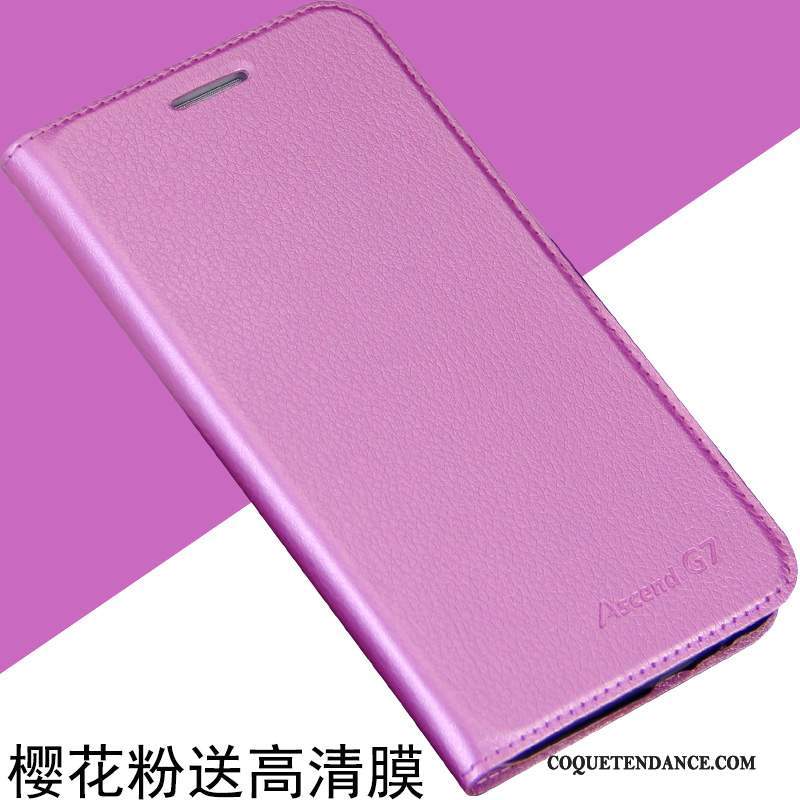 Huawei Ascend G7 Coque Étui Incassable Protection Housse Étui En Cuir