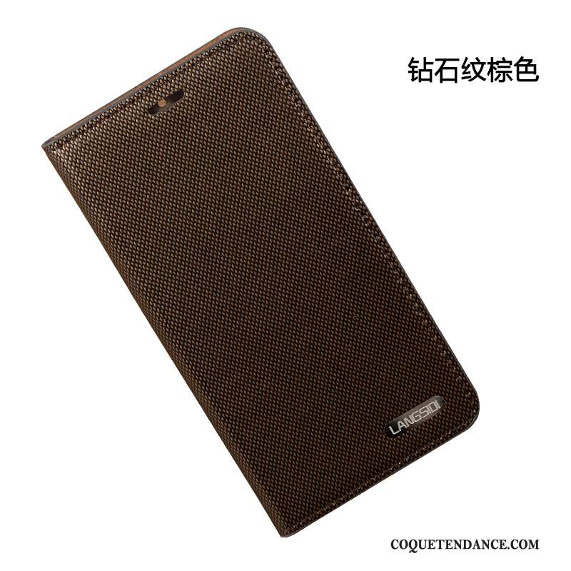 Huawei Ascend Mate 7 Coque De Téléphone Protection Incassable Étui En Cuir Clamshell