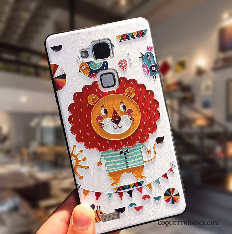 Huawei Ascend Mate 7 Coque Multicolore Étui Nouveau Tendance Incassable