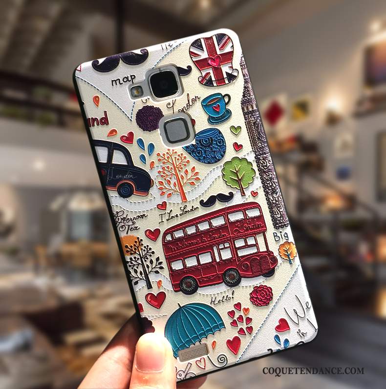 Huawei Ascend Mate 7 Coque Multicolore Étui Nouveau Tendance Incassable