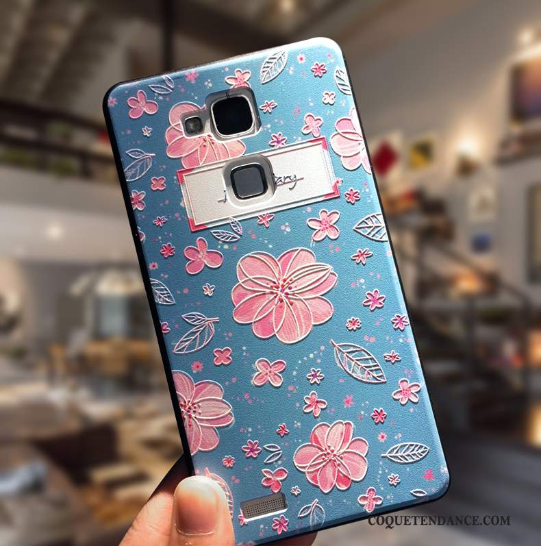 Huawei Ascend Mate 7 Coque Multicolore Étui Nouveau Tendance Incassable