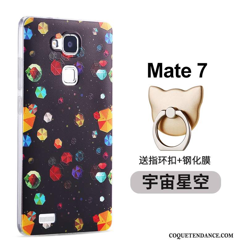 Huawei Ascend Mate 7 Coque Protection De Téléphone Incassable Couvercle Arrière Très Mince