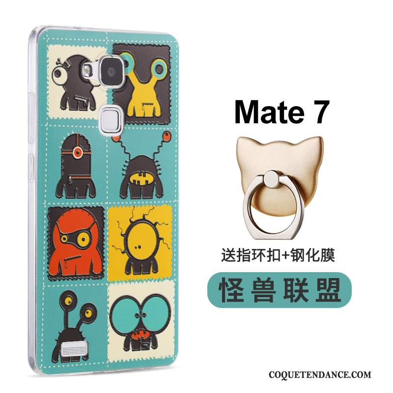 Huawei Ascend Mate 7 Coque Protection De Téléphone Incassable Couvercle Arrière Très Mince