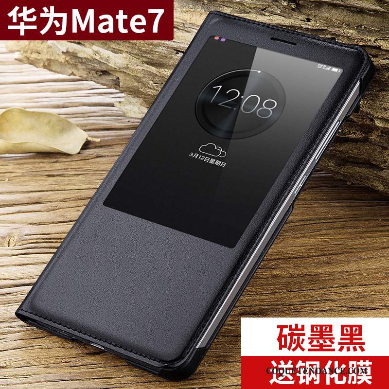 Huawei Ascend Mate 7 Coque Protection Incassable Tendance De Téléphone Rose