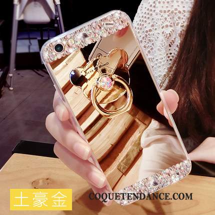 Huawei Ascend Mate 7 Coque Strass Personnalité De Téléphone Rose Ornements Suspendus