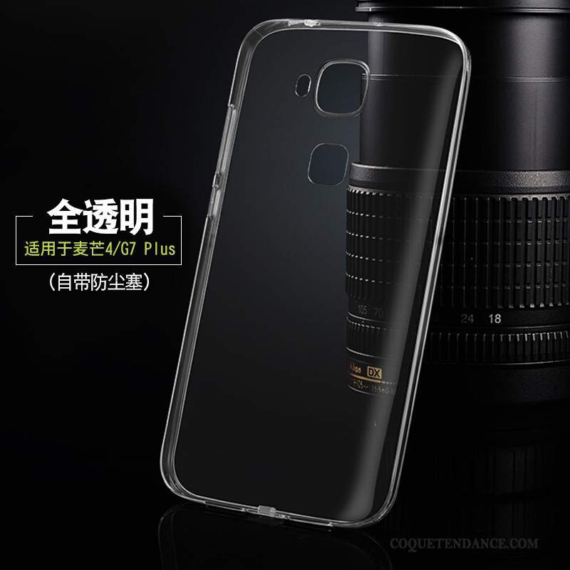 Huawei G7 Plus Coque De Téléphone Protection Multicolore Transparent Étui