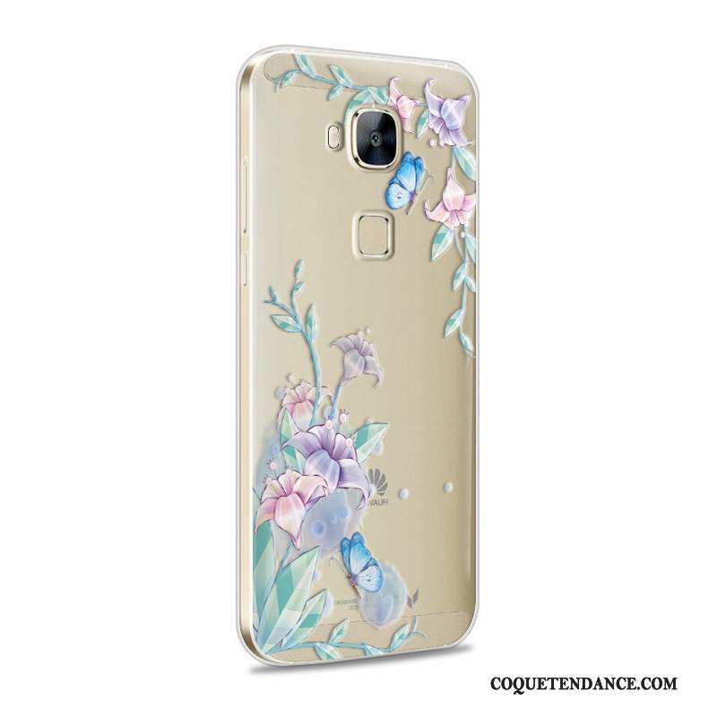 Huawei G7 Plus Coque Fluide Doux Multicolore Incassable Étui De Téléphone