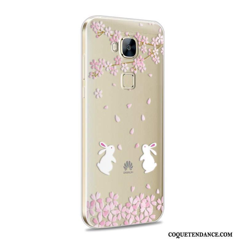 Huawei G7 Plus Coque Fluide Doux Multicolore Incassable Étui De Téléphone