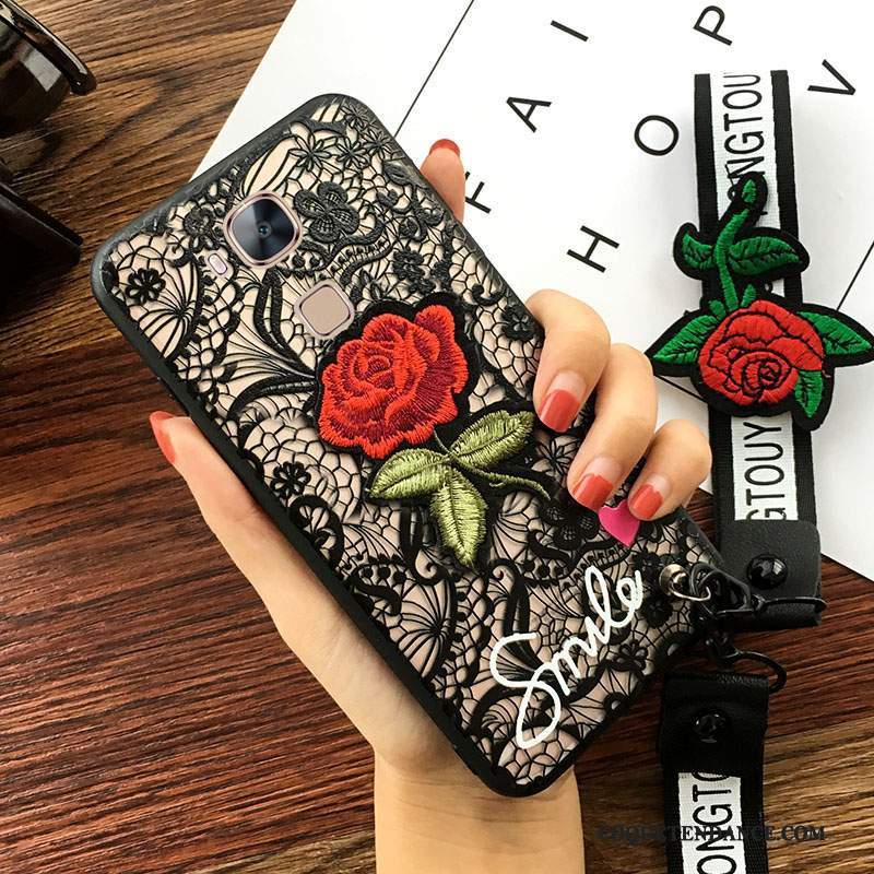 Huawei G7 Plus Coque Incassable Protection Fleur De Téléphone Étui