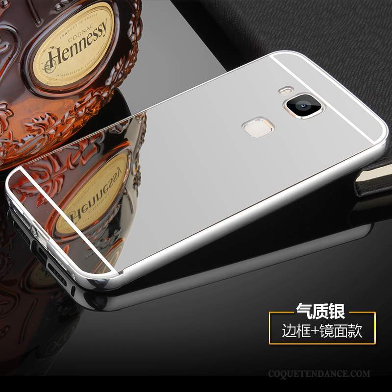 Huawei G7 Plus Coque Très Mince Incassable Métal Border Étui