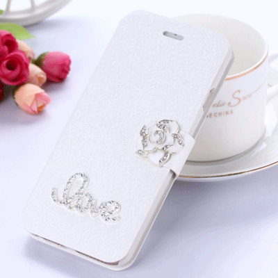 Huawei G9 Lite Coque Clamshell Étui Blanc Protection