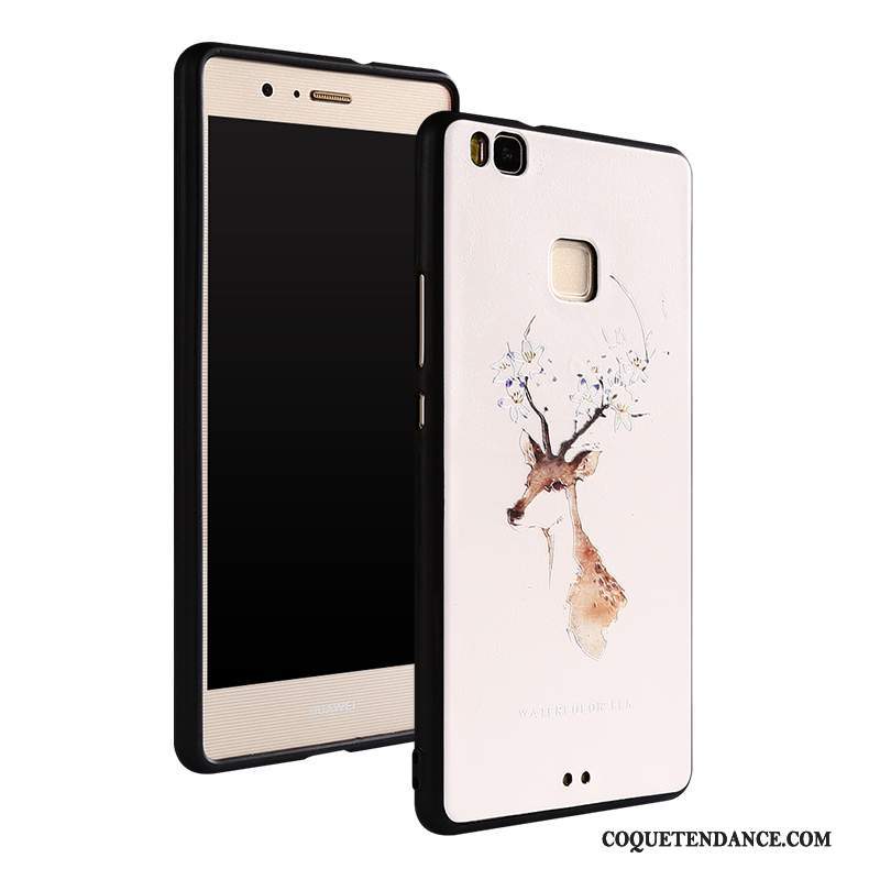 Huawei G9 Lite Coque Fluide Doux Jeunesse Multicolore Protection Étui