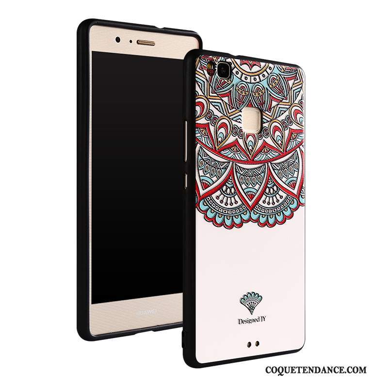 Huawei G9 Lite Coque Fluide Doux Jeunesse Multicolore Protection Étui