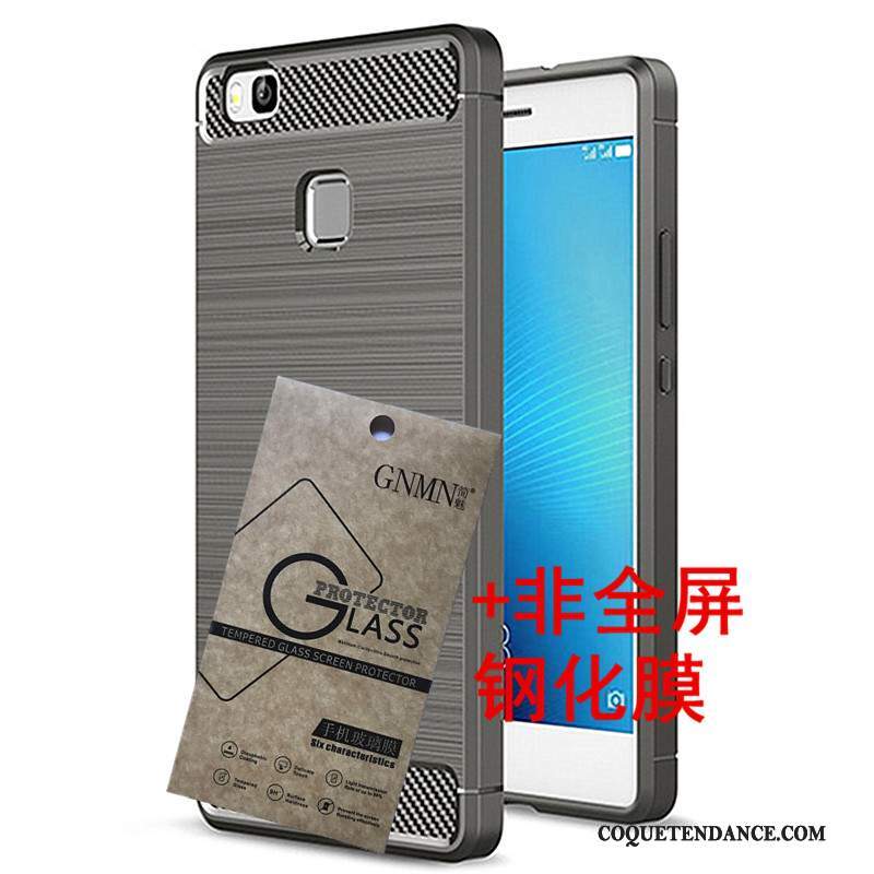 Huawei G9 Lite Coque Silicone Étui Vert Protection