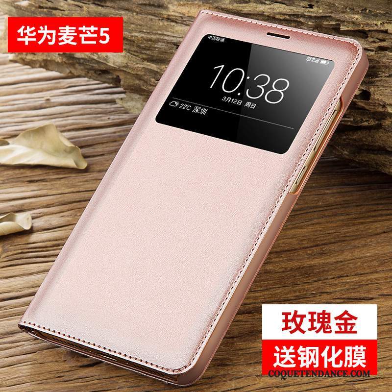 Huawei G9 Plus Coque Clamshell Or Protection Tout Compris Incassable