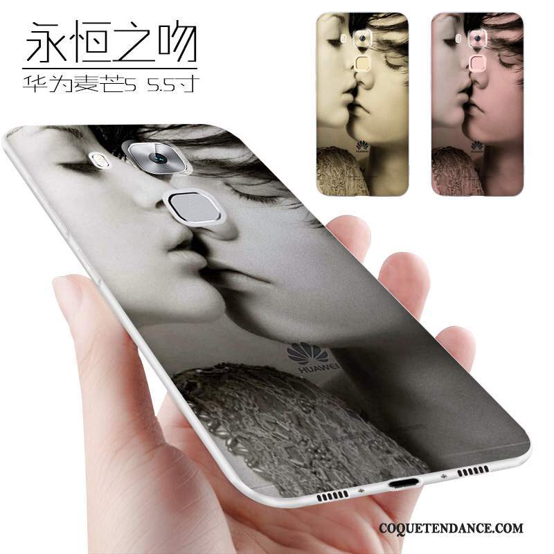 Huawei G9 Plus Coque Créatif Tendance De Téléphone Étui Fluide Doux