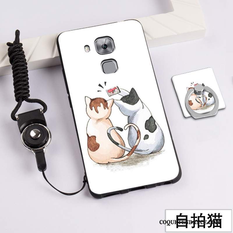 Huawei G9 Plus Coque De Téléphone Rose Personnalité Incassable Ornements Suspendus
