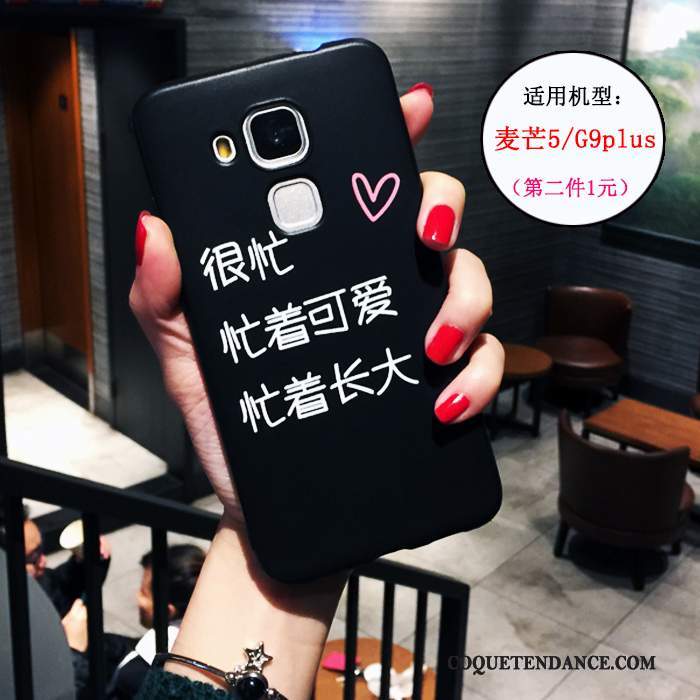 Huawei G9 Plus Coque Fluide Doux Créatif Silicone Tendance Étui